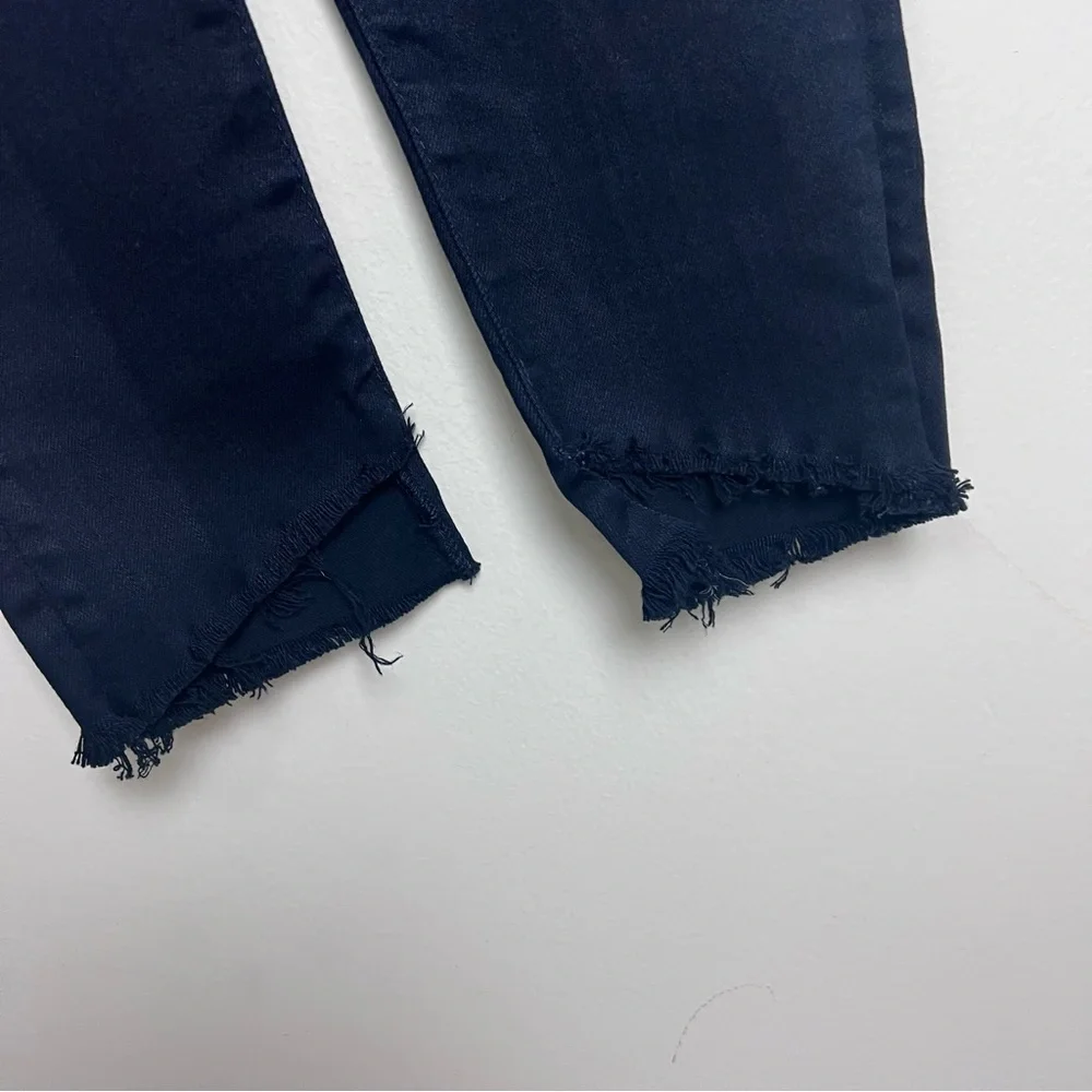 AG Adriano Goldschmied The Farrah High Rise Skinny Ankle Jeans Black 27